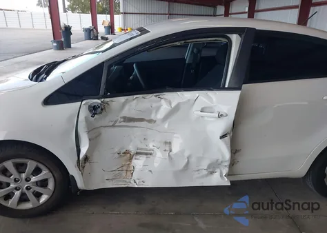 2016 Kia Rio Lx из США, поврежденный, VIN KNADM4A39G6678093